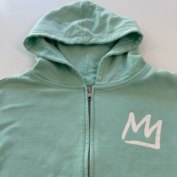 Mammouth Mountain California Let Fun Rule Hooded Sweatshirt Girls Size Large - Picture 3 of 9